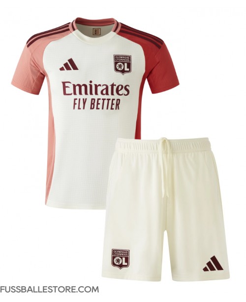 Günstige Olympique Lyonnais 3rd trikot Kinder 2024-25 Kurzarm (+ Kurze Hosen)